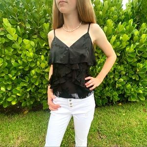 KAARI BLUE black sleeveless top.Excellent condition.Size PP. perfect summer top.
